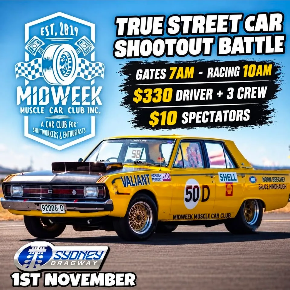 Flyer for True Street Car Shootout Battle